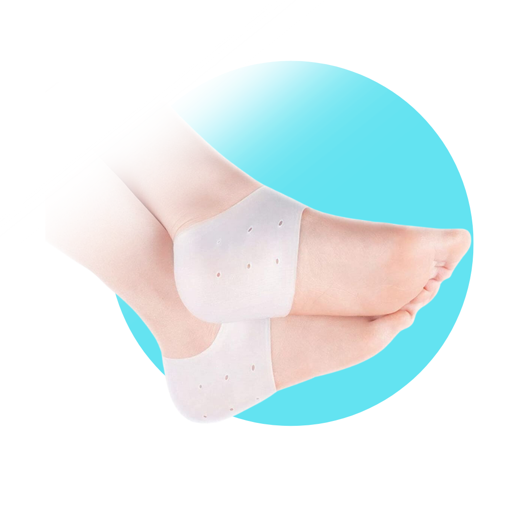 Heelsolution™ | Siliconen Hiel Gelsokken